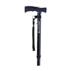 HurryCane Freedom Edition Folding Cane with T Handle, Black