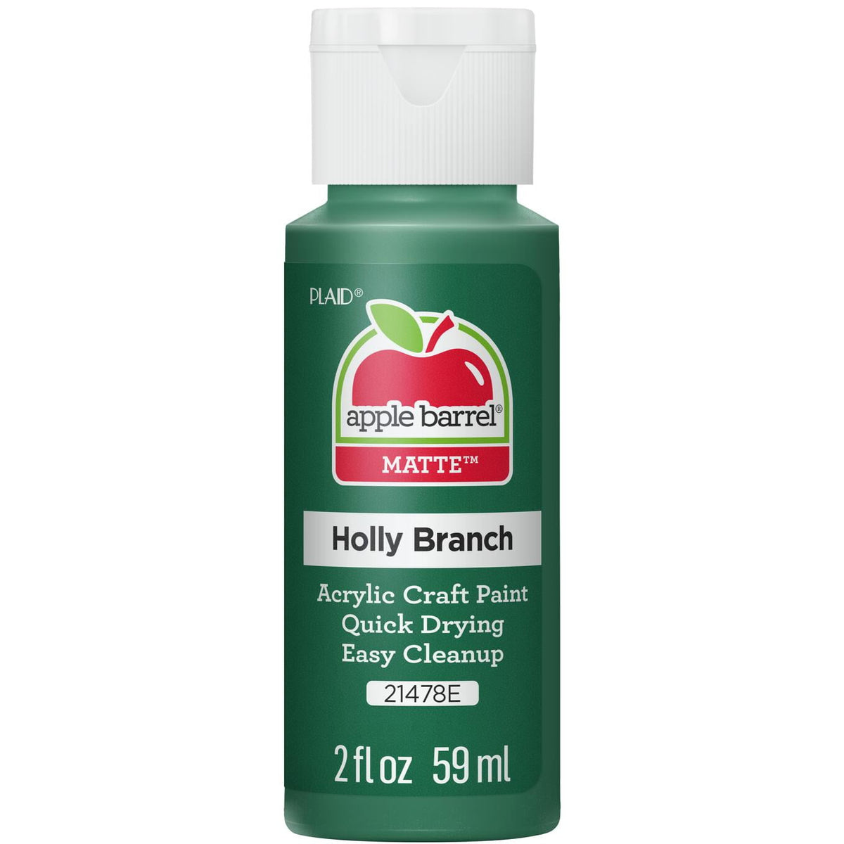 Apple Barrel Acrylic Craft Paint, Matte Finish, 2 fl oz