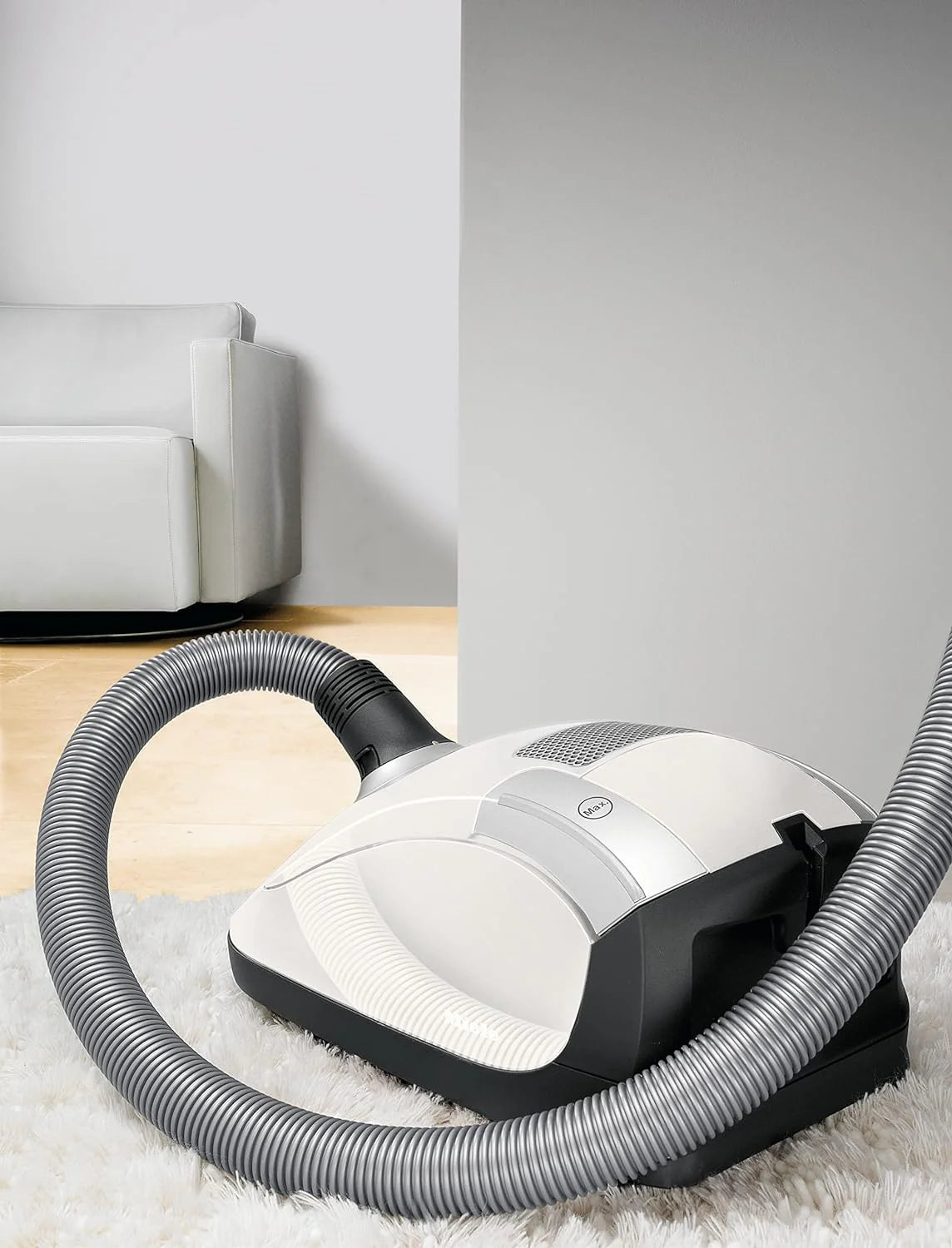 Miele Compact C1 Pure Suction Canister Vacuum Cleaner, Lotus White - Compact C1