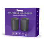 Roku Wireless Speakers 6.1-in 80-Watt Set of 2