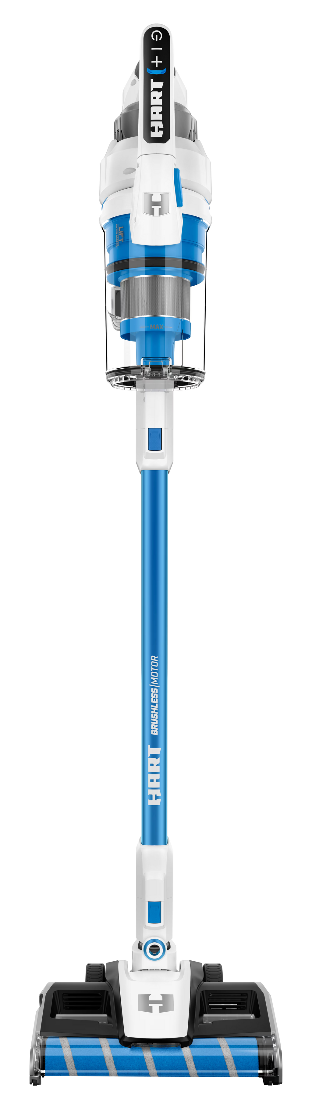 HART 20-Volt Dual Brushroll Stick Vacuum Kit With 4.0 Ah Lithium-Ion Battery