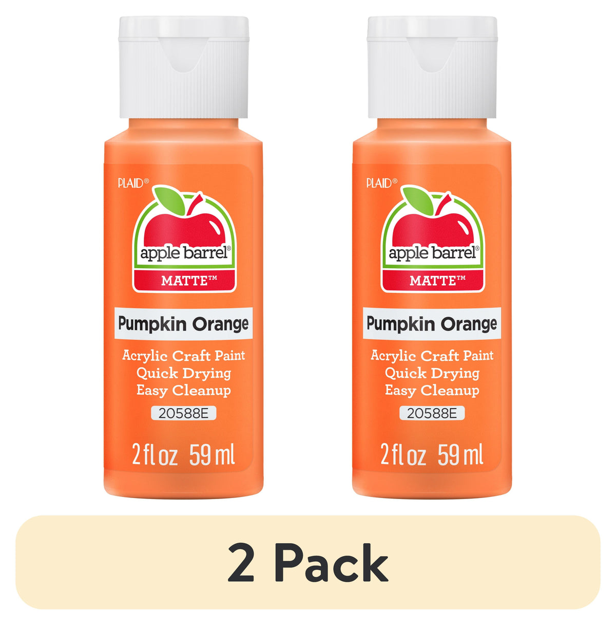 Apple Barrel Acrylic Craft Paint, Matte Finish, 2 fl oz