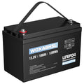 12V 100Ah LiFePO4 Battery, 15000+ Deep Cycles, Built-in 100A BMS, for Trolling Motor,Rv, Solar Off-Grid Systems, Marine Boats & Emergency Backup Power
