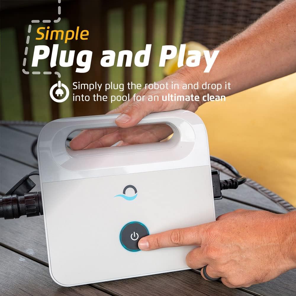 Dolphin Nautilus CC Automatic Robotic Pool Vacuum Cleaner With Caddy For In-Ground Pools Up To 33 FT