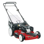 Gas Lawn Mower, 22-inch 170cc OHV Engine High-Wheel RWD 3-in-1 With Height Adjustment - Oil Included