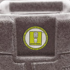 Good Ideas Impressions Downton Rain Saver Rain Barrel, 50 Gallon, Dark Granite - IMP-D50-DAR