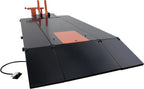 APlusLift Air-Operated Motorcycle & ATV Lift Table, 1500LB, 48in Wide With Side Extensions - MT1500X