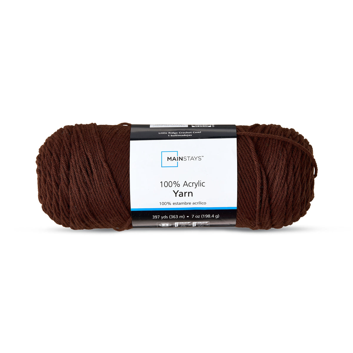 Mainstays Medium 4 Acrylic Yarn, 7 oz, 397 Yards