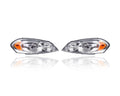 DEPO Headlight Assembly Pair for Chevrolet Impala and Monte Carlo - 25958360, 25958359