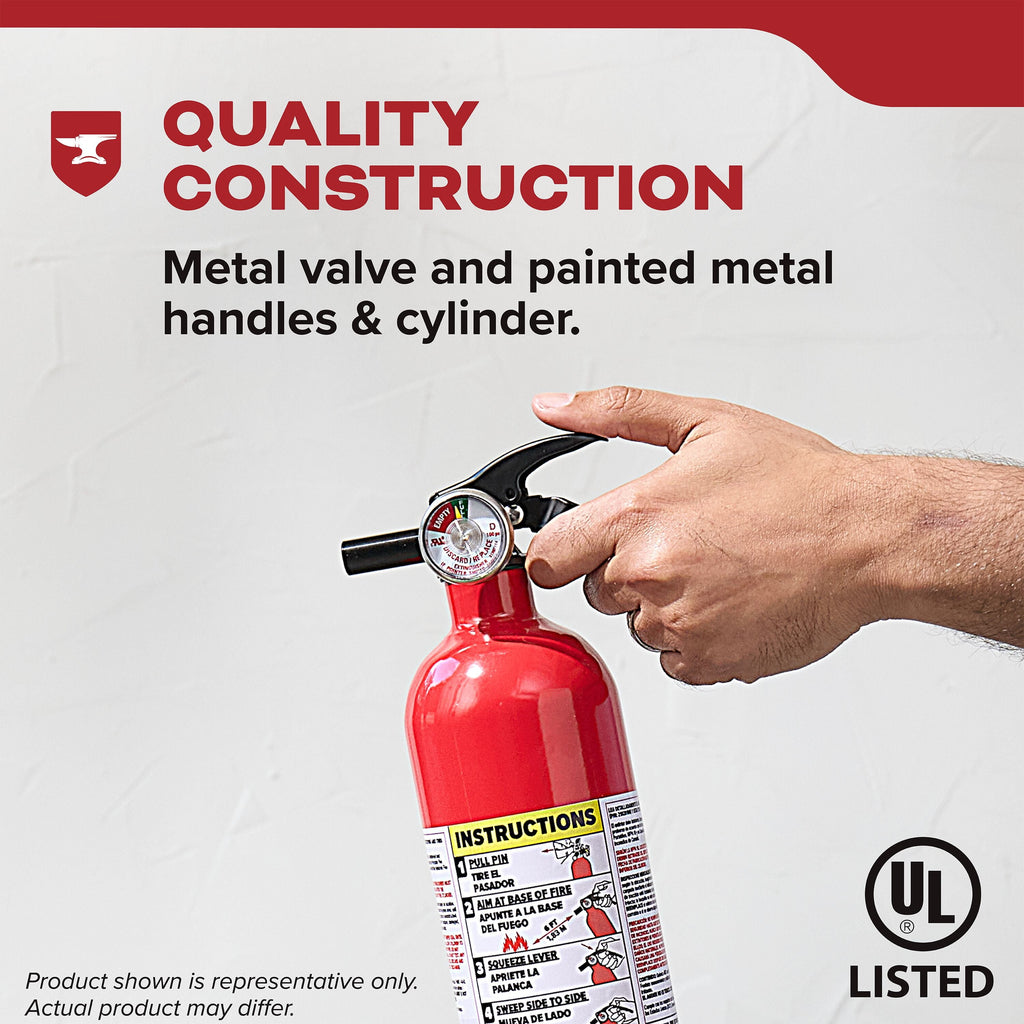 2 pack) Kidde Basic Fire Extinguisher for Home, Residential 1A10BC