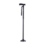 HurryCane Freedom Edition Folding Cane with T Handle, Black