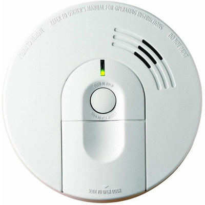 Kidde Firex Hardwired Ionization Smoke Alarm, White, 5.6-Inch Dia x 1.8-Inch - i4618