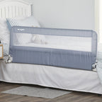 Regalo Extra Long Hideaway Metal Bedrail, Gray Baby/Toddler Safety Bed Rail