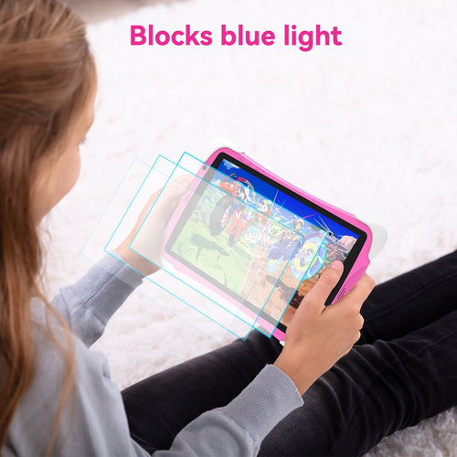 10.1 inch Kids Tablet, Android 12,8GB+64GB Tablet APP Preinstalled & Parent Control Kids Education Children Tablet with WiFi