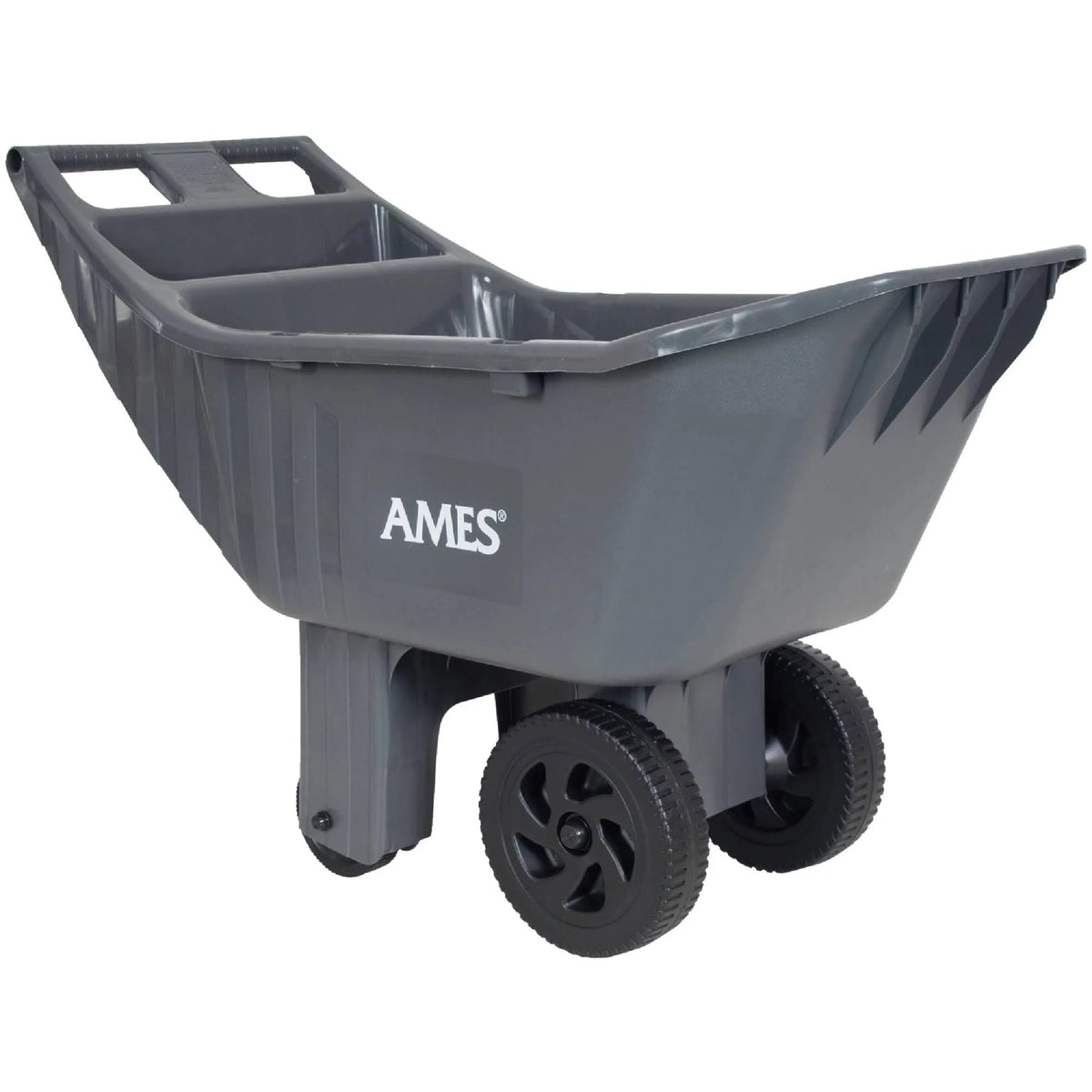 Ames Easy Roller Poly Yard Cart, 4 Cu. Ft. - 2463875