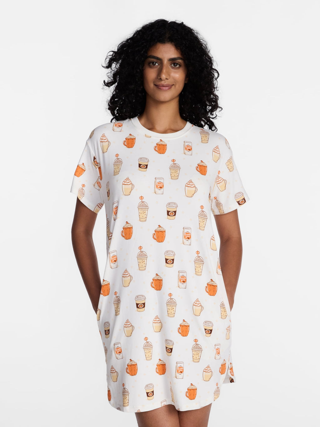 Halloween Women's Sleepshirt Top and Socks Set from Way to Celebrate, 2-Piece