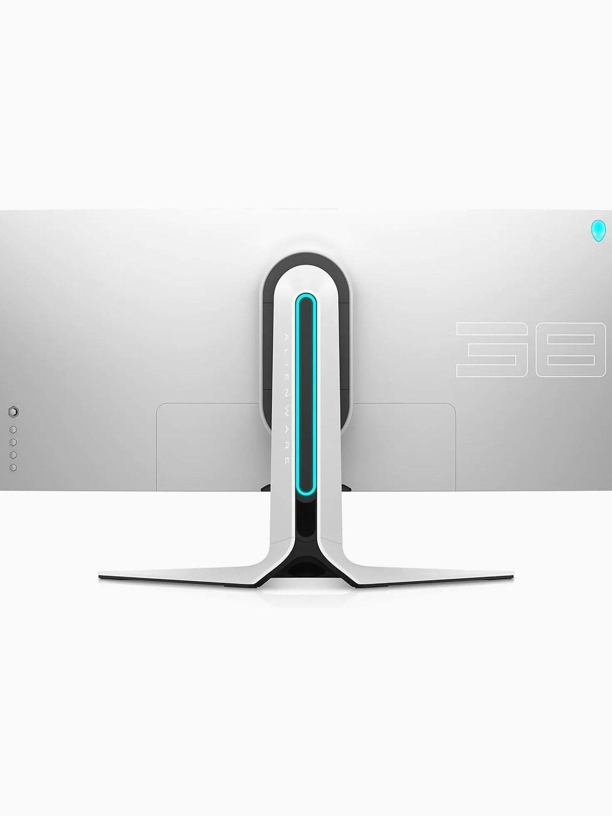 Alienware 38 Inch Ultrawide Curved Gaming Monitor, 144Hz, 3840 x 1600, IPS, White - AW3821DW