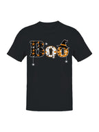 Boo In Halloween T-Shirt Men -Smartprints Designs, Male Large