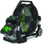 POWER+ 18 in Portable Outdoor Electric Misting Fan, 5 Speeds