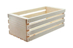 Hello Hobby Unfinished Wood Crate, 12 in x 5.5 in x 4 in
