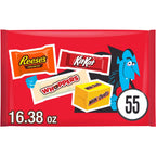 Hershey Assorted, Halloween Candy Variety Bag, 16.38 oz (55 Pieces)