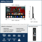 Philips 60 Class 4K Ultra HD Google Smart LED TV - 60PUL7555/F7