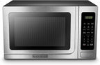 BLACK+DECKER 1.4 Cu Ft 1000 Watt Countertop Microwave Oven, Stainless Steel