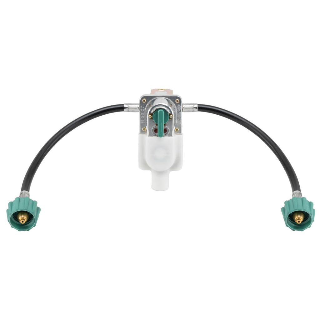 RecPro RV 2-Stage Auto Changeover Propane Regulator w/Hose