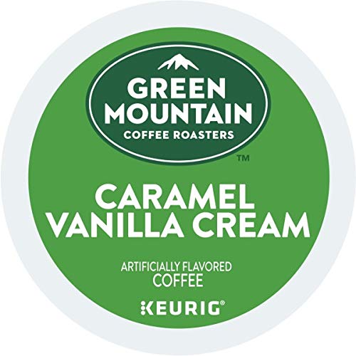 Green Mountain Caramel Vanilla Cream Coffee, K-Cup Pods, 96 Count