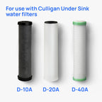 Culligan US-600A Under Sink Drinking Water Filter System - Includes D-20A Filter Cartridge