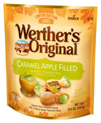 Werther's Original Limited Edition Fall Harvest Caramel Apple Filled Hard Candies, 9.4 oz Bag