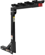 MaxxHaul Hitch Mount 4 Bike Rack 150 lb Capacity Heavy‑Duty Swing Down Design Fits Cars Trucks SUVs and Minivans with Safety Reflector Easy Install