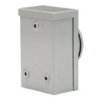 Reliance Controls Generators Up to 7,500 Running Watts PB30 30-Amp NEMA 3R Power Inlet Box, Gray