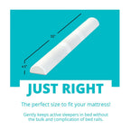 Toddler Bed Bumper Guard – Soft Foam Safety Bed Rail for Toddlers with Non-Slip Cover – Child Sleep Barrier for Twin, Full, Queen & King Mattress