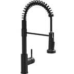 GIMILI Black Kitchen Faucet with Pull Down Sprayer