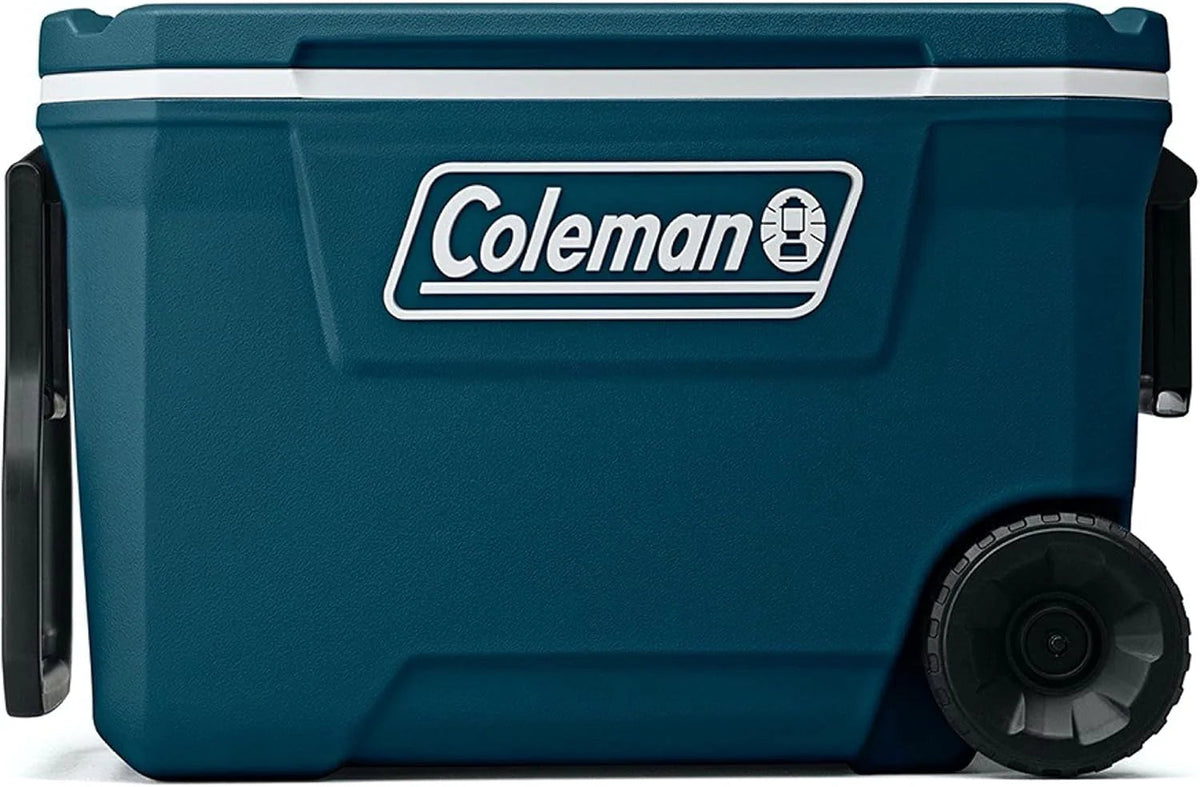 Coleman Classic Series Insulated Wheeled Cooler, 100-Quart, Rock Grey - Wheeled