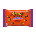 Reese's Unwrapped Chocolate Peanut Butter Creme King Size Mini Pumpkins, Candy Bag, 2.2 oz