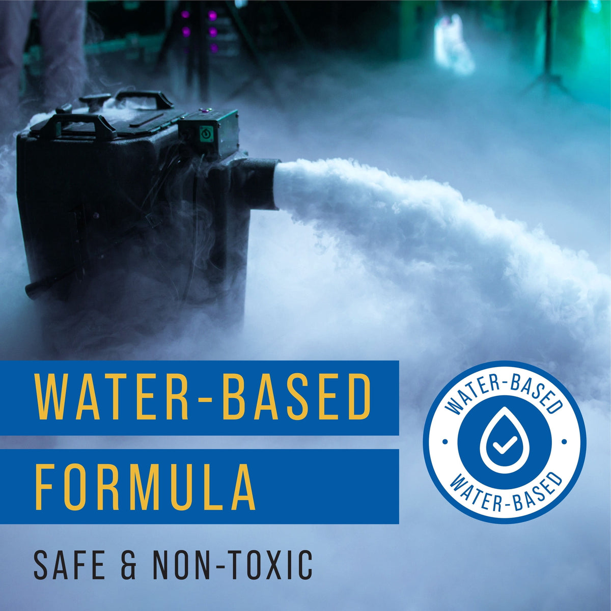 Maplefield High-Density Fog Machine Fluid - 32 oz - Great for Haunted Houses, Spooky Party Decor, and Outdoor Events - Long-Lasting Water-Based Formula - Compatible with 700+ Watt Machines
