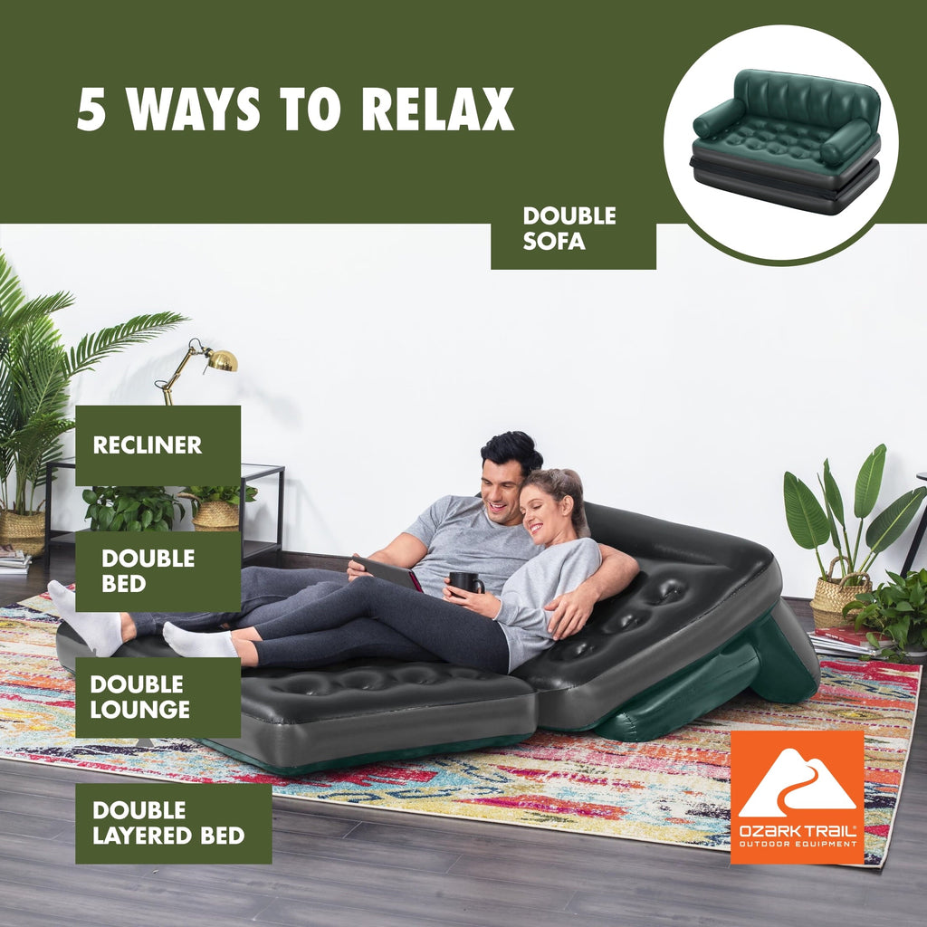 Ozark Trail Multi-Max 5-in-1 Inflatable Air Couch