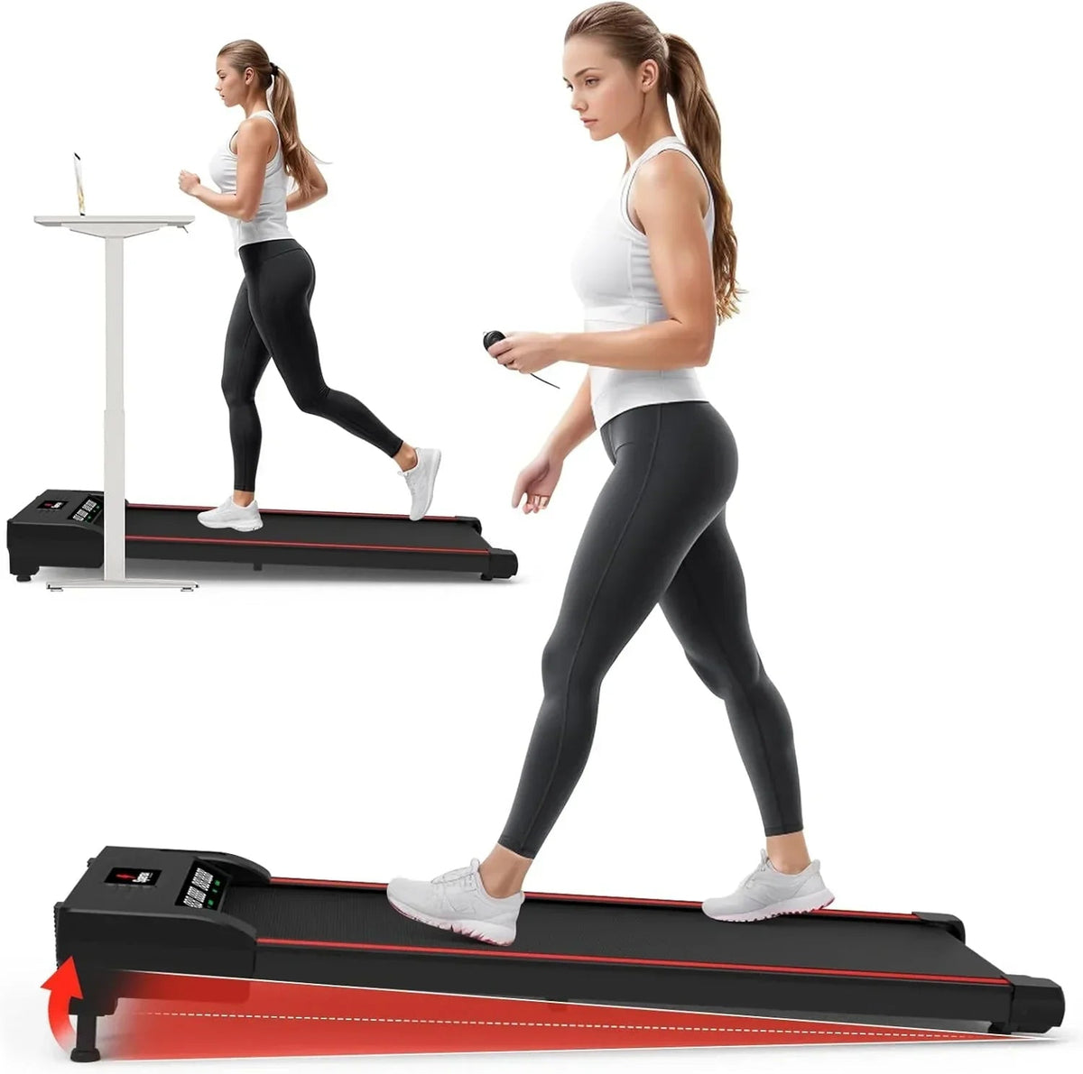 Sperax 3 In 1 Under Desk Walking Treadmill Pad With App
