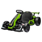 24V Electric Go Kart With 300W Motor, EVA Tire, Green