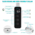 Shock Collar for Dogs - Waterproof Rechargeable Dog Electric Training Collar with Remote for Small Medium Large Dogs with Beep, Vibration, Safe Shock