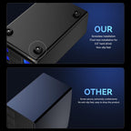CENMATE Aluminum 2 Bay Hard Drive Enclosure with Cooling Fan for 2.5“/3.5" SATA HDD/SSD with USB A/C 3.0, Support Hot Swappable, Tool-Free HDD