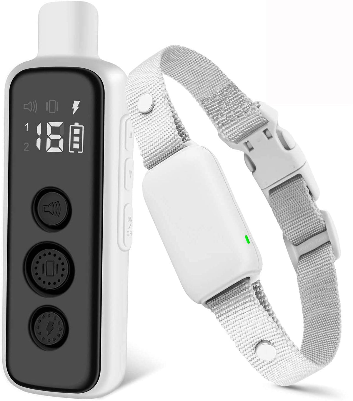 Shock Collar for Dogs - Waterproof Rechargeable Dog Electric Training Collar with Remote for Small Medium Large Dogs with Beep, Vibration, Safe Shock