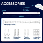 hykolity 4FT LED Shop Light, 42W [250W Equivalent],4400LM,5000K Daylight