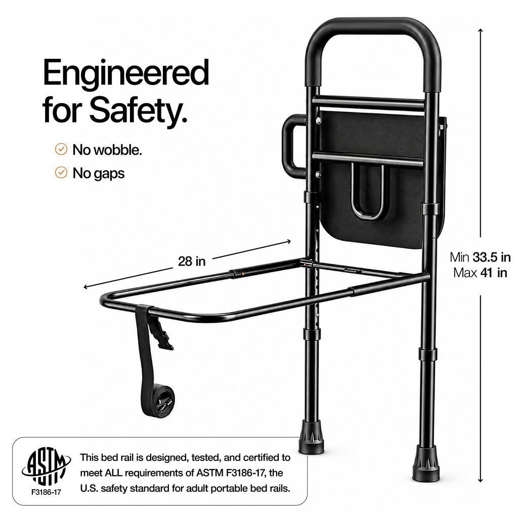 Bed Rails for Elderly Adults Safety Bed Assist Rails for Seniors