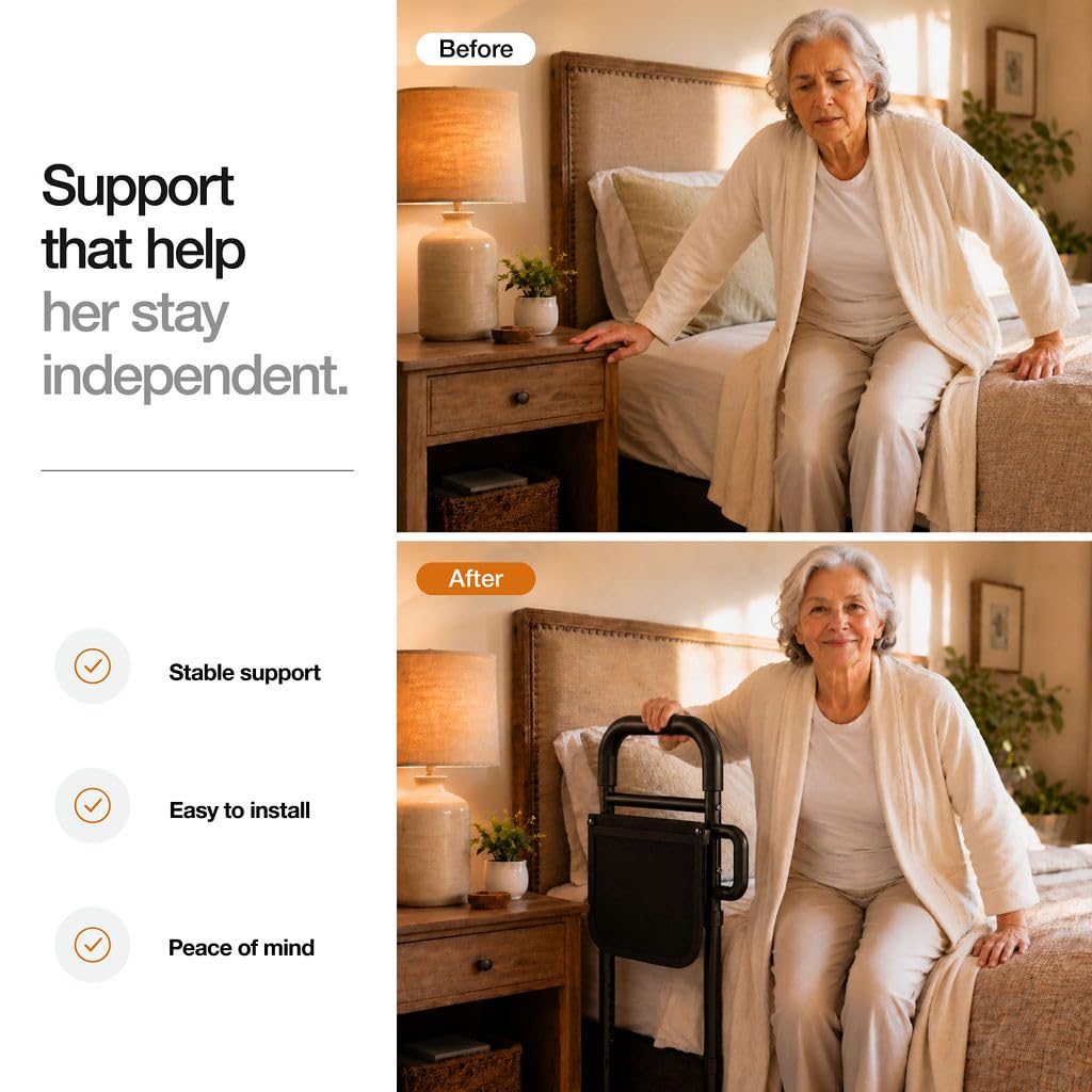 Bed Rails for Elderly Adults Safety Bed Assist Rails for Seniors