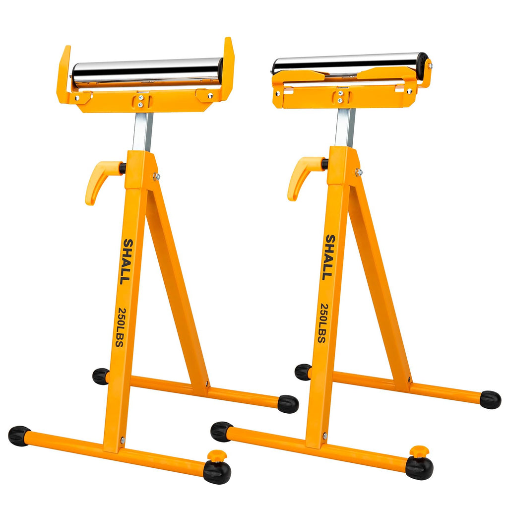 SHALL Roller Stand, Heavy-Duty Folding Roller Stands with 500 LBS Capacity