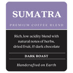 Copper Moon Whole Bean Coffee, Dark Roast, Sumatra Blend, 5 Lb
