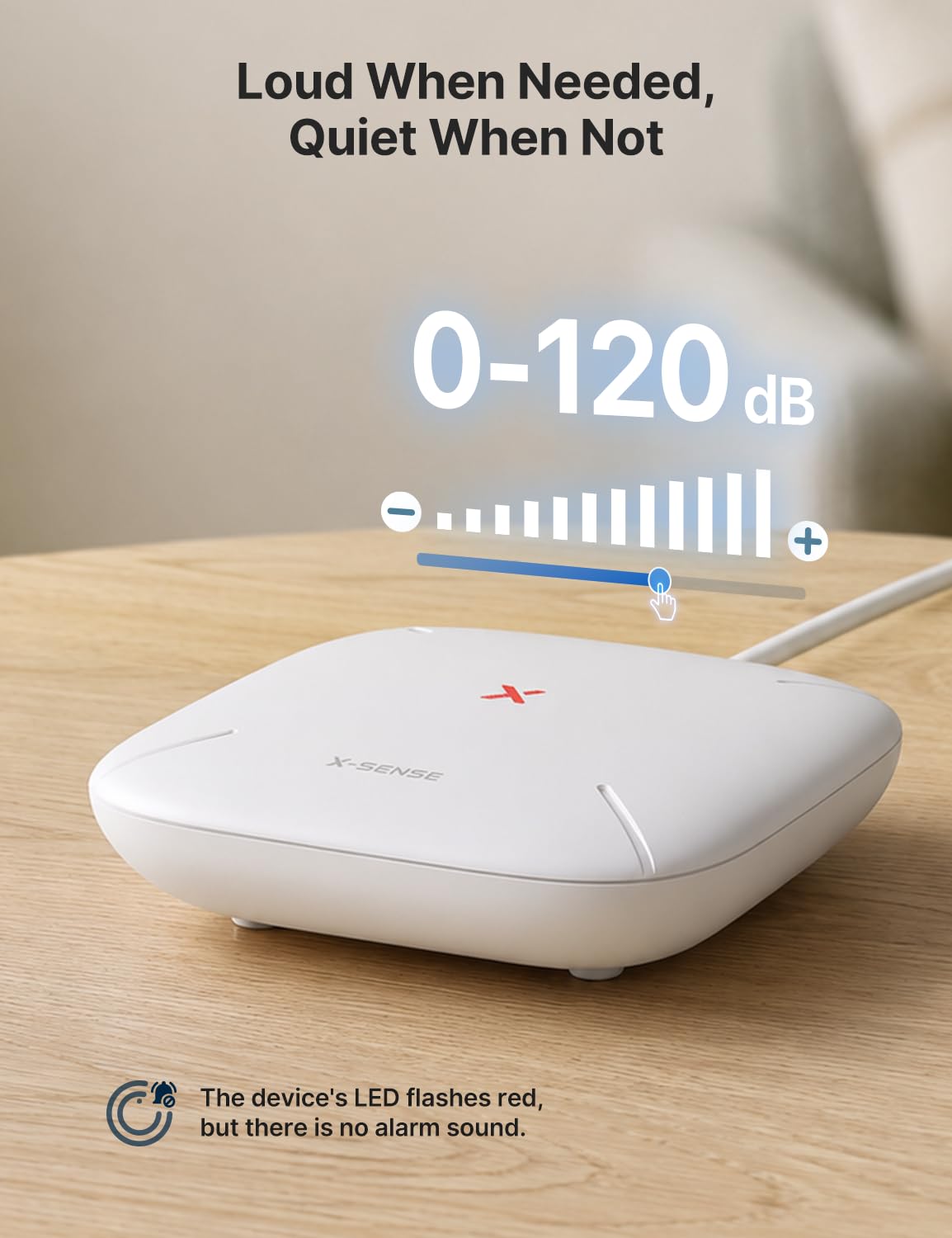 X-Sense Ultra-Slim Wi-Fi Water Leak Detector, 4 Sensors + Base, SWS0A41